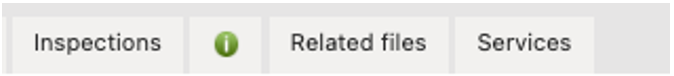 Related files tab
